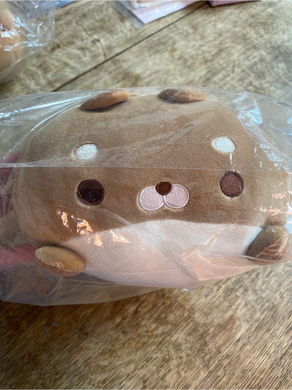 Marshmallow Park dog Stuffie! Ultra squeezable!